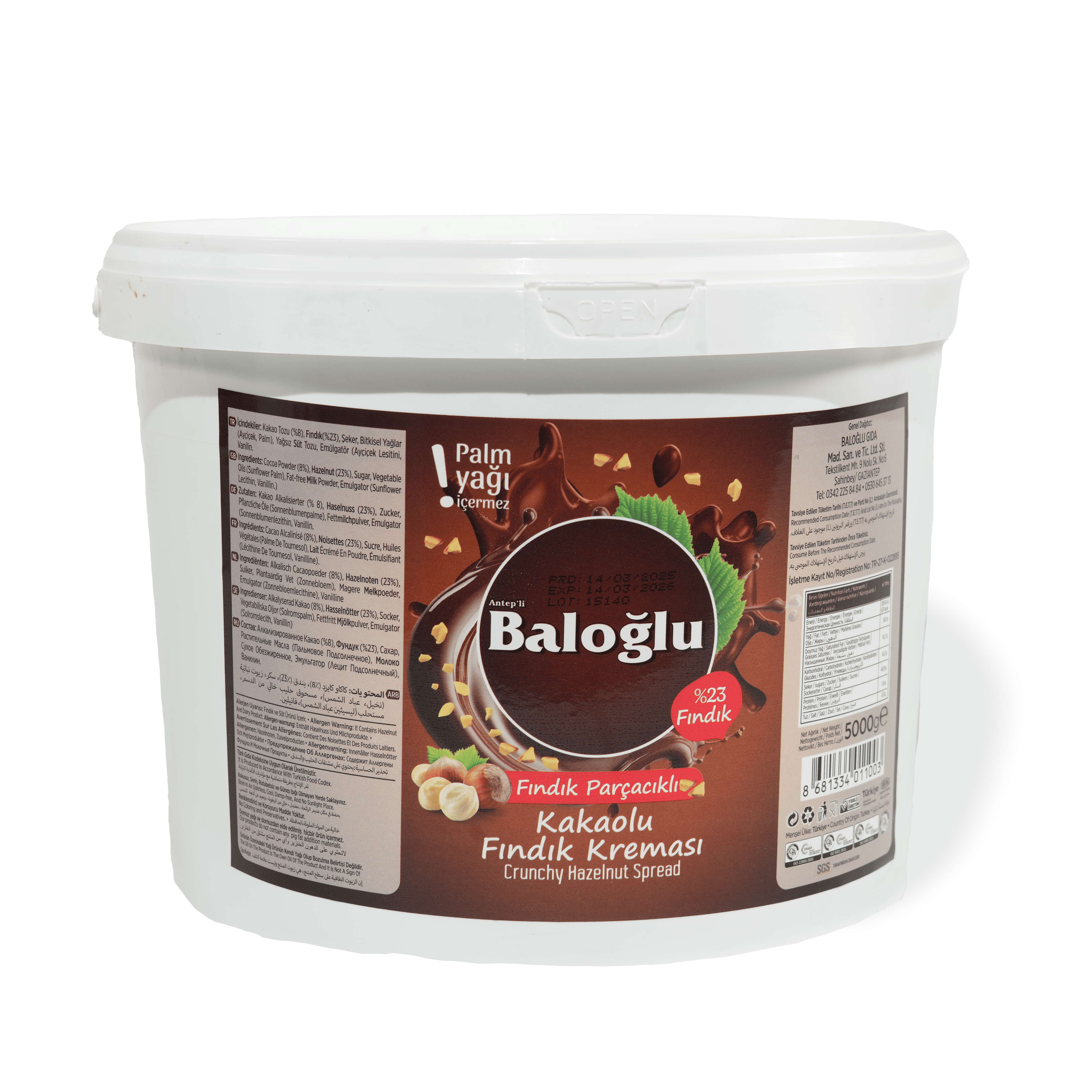 Kakaolu Fındık Kreması