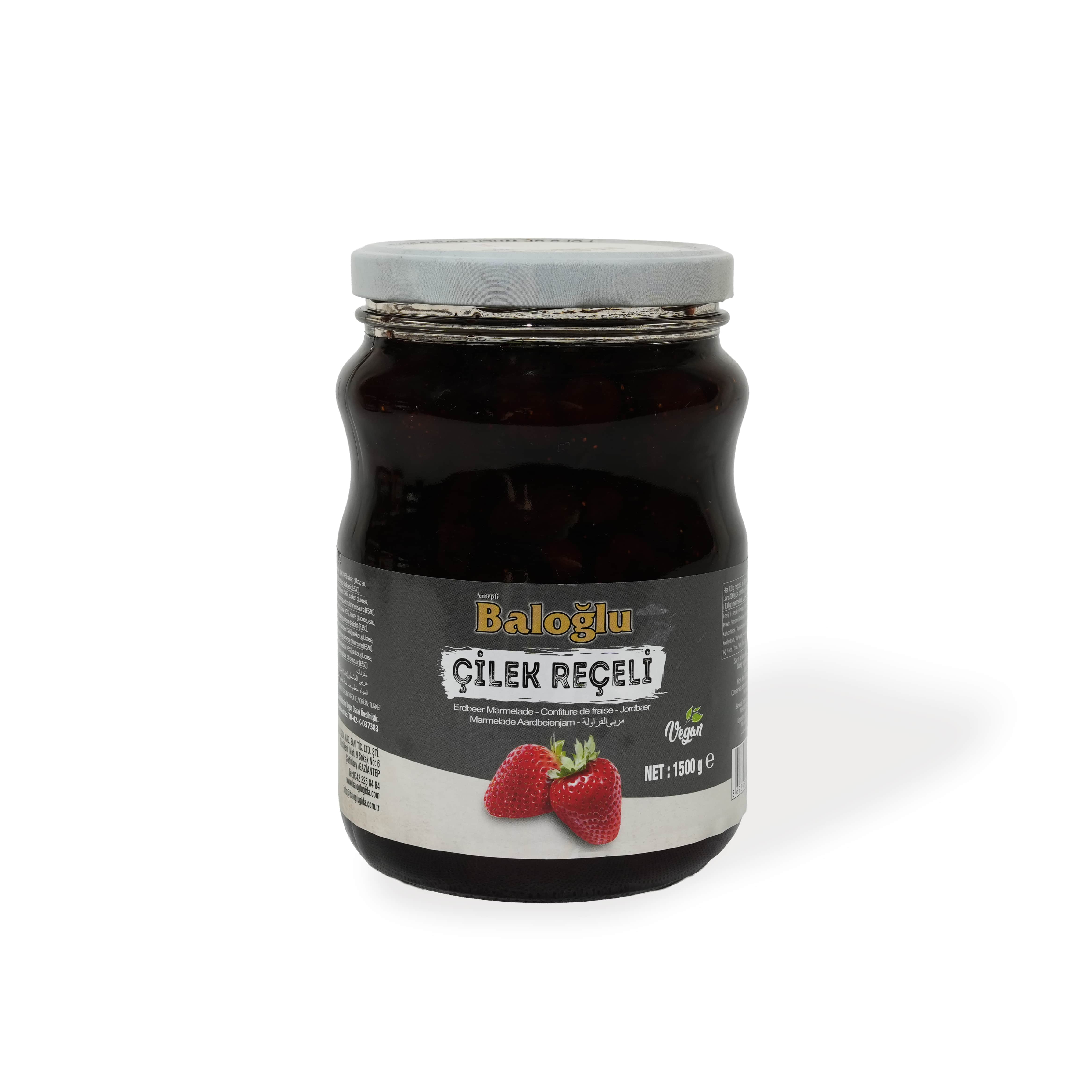 Çilek Reçeli - (1500g)