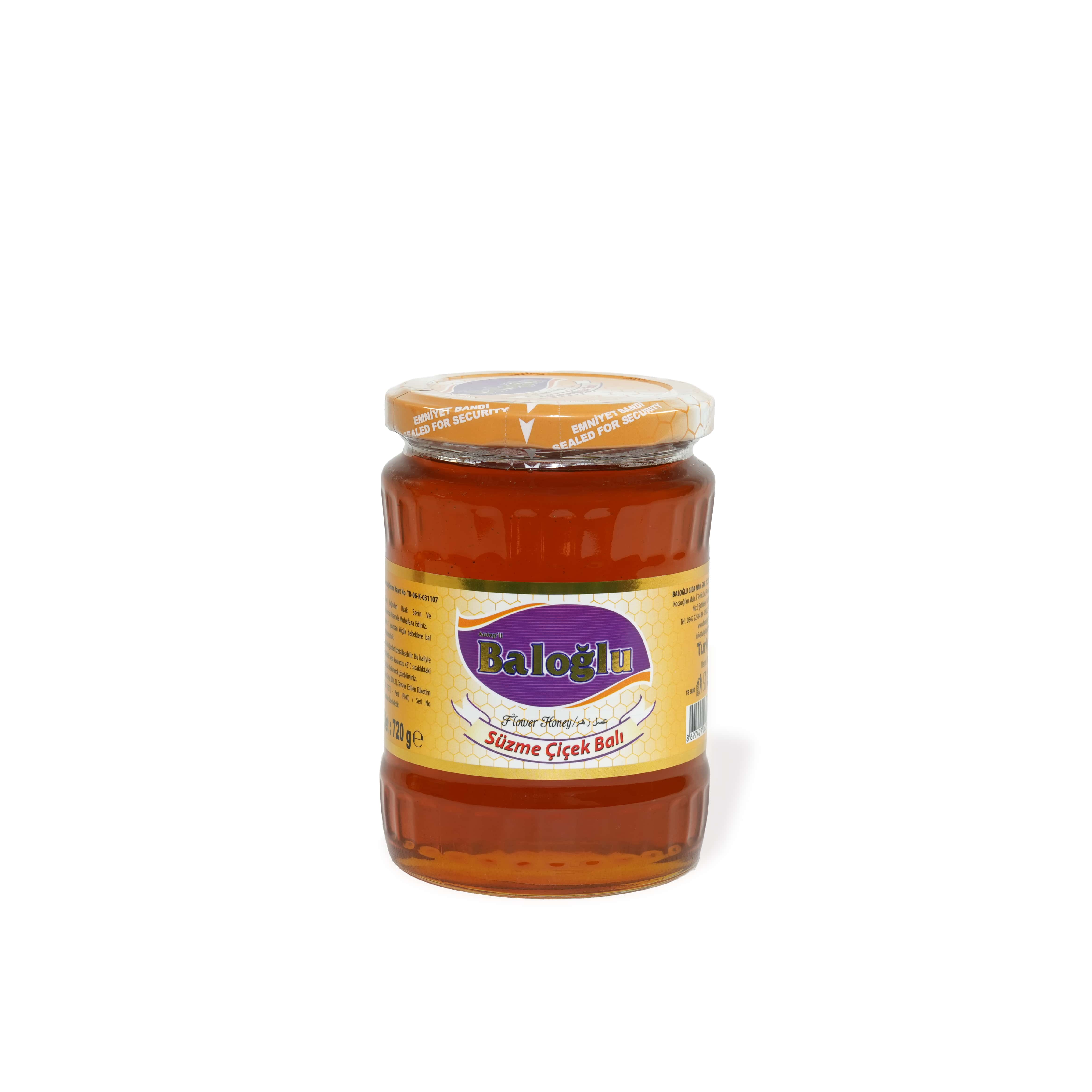 Süzme Çiçek Balı - (720g)