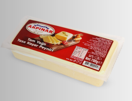 Tam Yağlı Taze Kaşar Peyniri - (700g)
