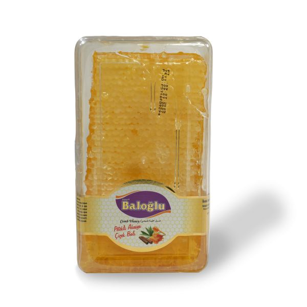 Petekli Akasya Çiçek Balı - (1000g)